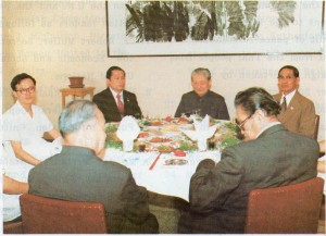 Page47 Dr. Suchart Kosolkitiwong and his mission were greatly honoured at a warm reception hosted by H.E. Mr. Zhao Puchu, Acting President of the Buddhist Association of China.